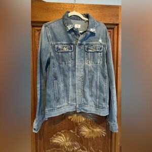 AG Adriano Goldschmied Blue Jean Jacket
